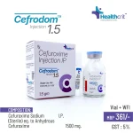 Cefrodom 1.5 Inj
